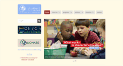 Desktop Screenshot of characterandcitizenship.org